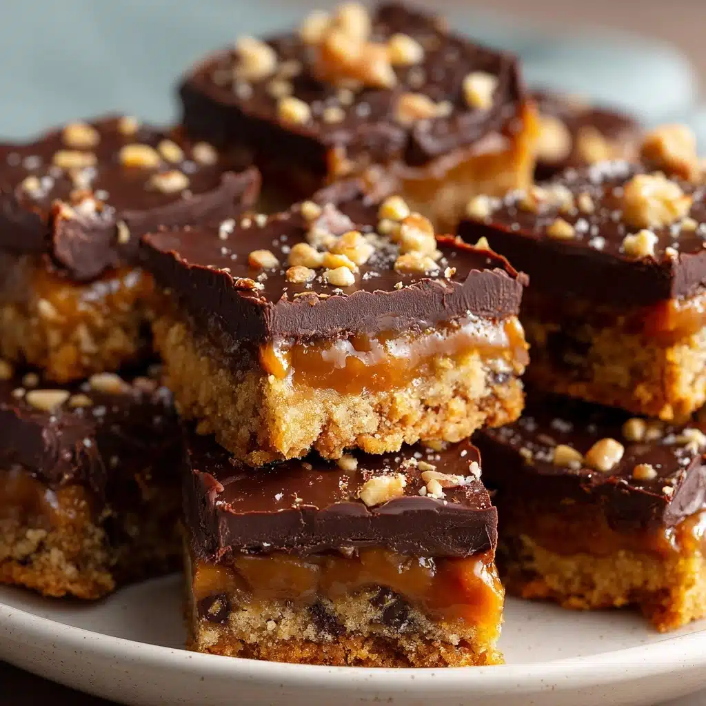 Turtle Bars Recipe - Recipe Image