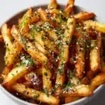 Spicy Garlic and Sesame Fries Recipe