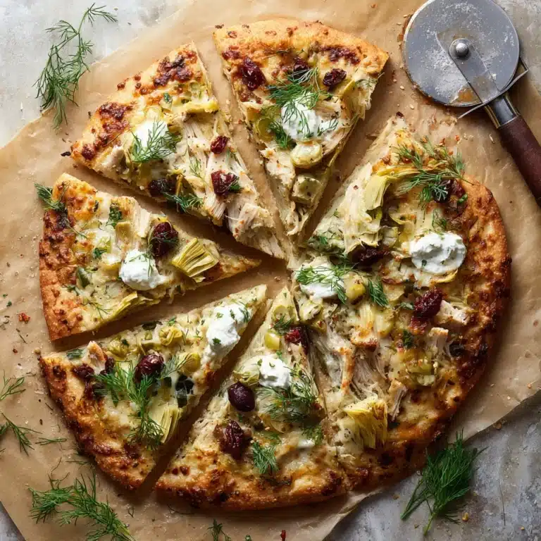 Chicken Tzatziki Pizza Recipe