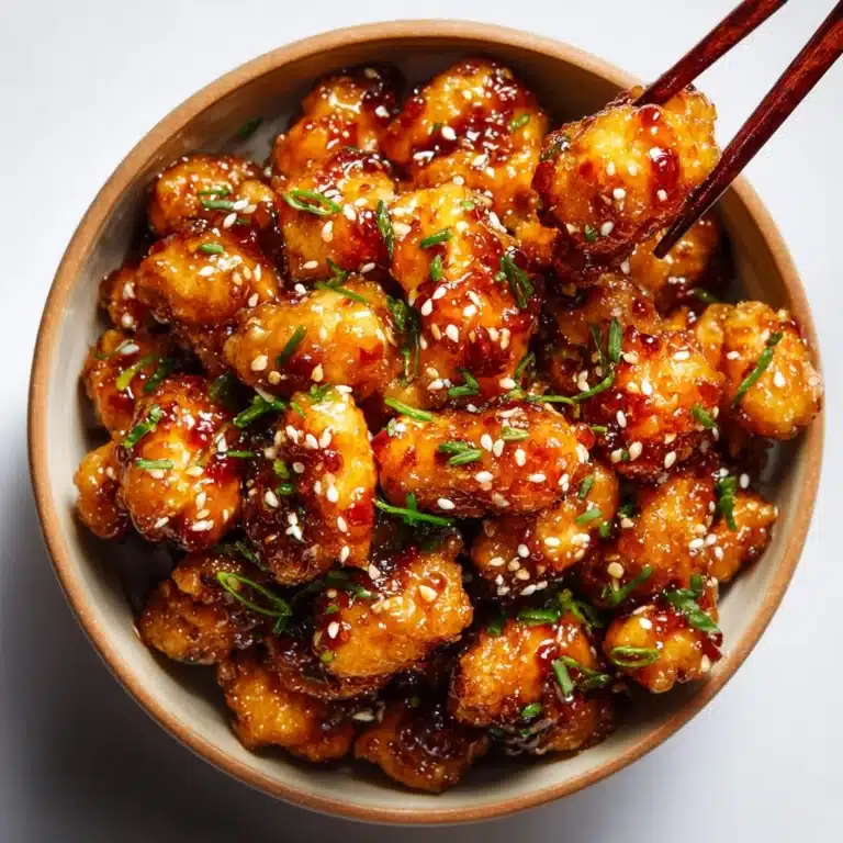 Crispy Chinese Honey Garlic Chicken Recipe