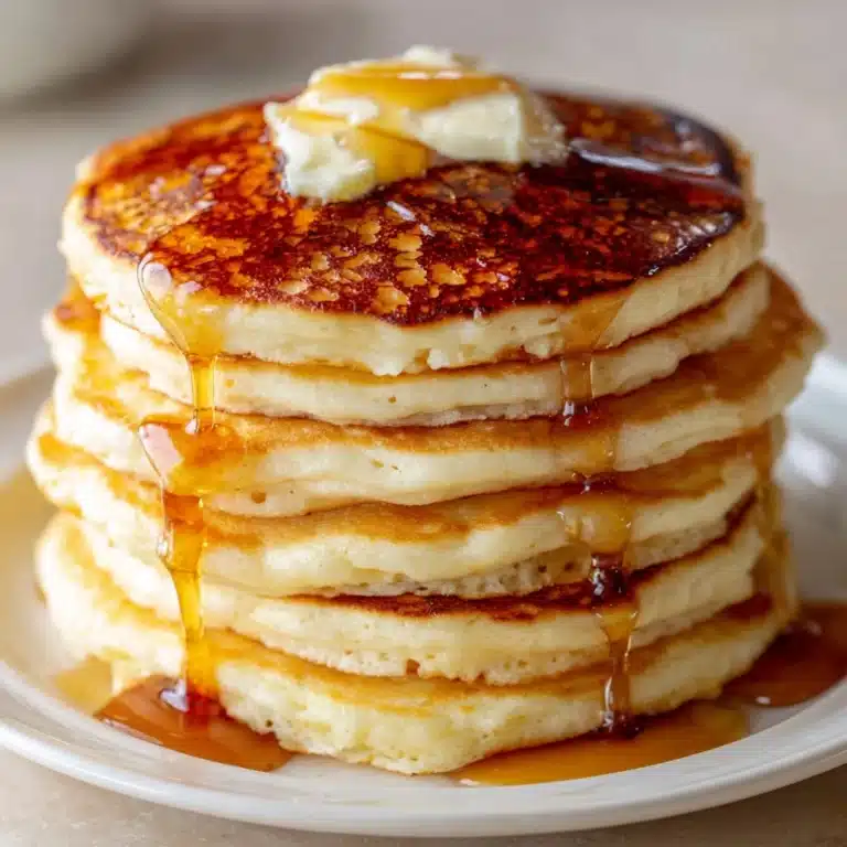 Easy Homemade Pancake Recipe