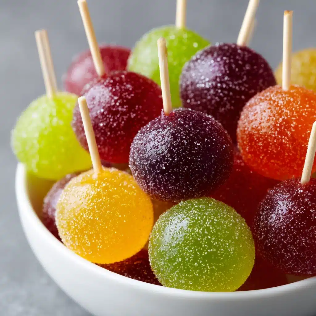 Frozen Candy Grapes with Jello Recipe - Recipe Image