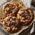 Brown Butter Coffee Toffee Cookies Recipe