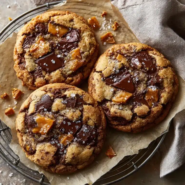 Brown Butter Coffee Toffee Cookies Recipe