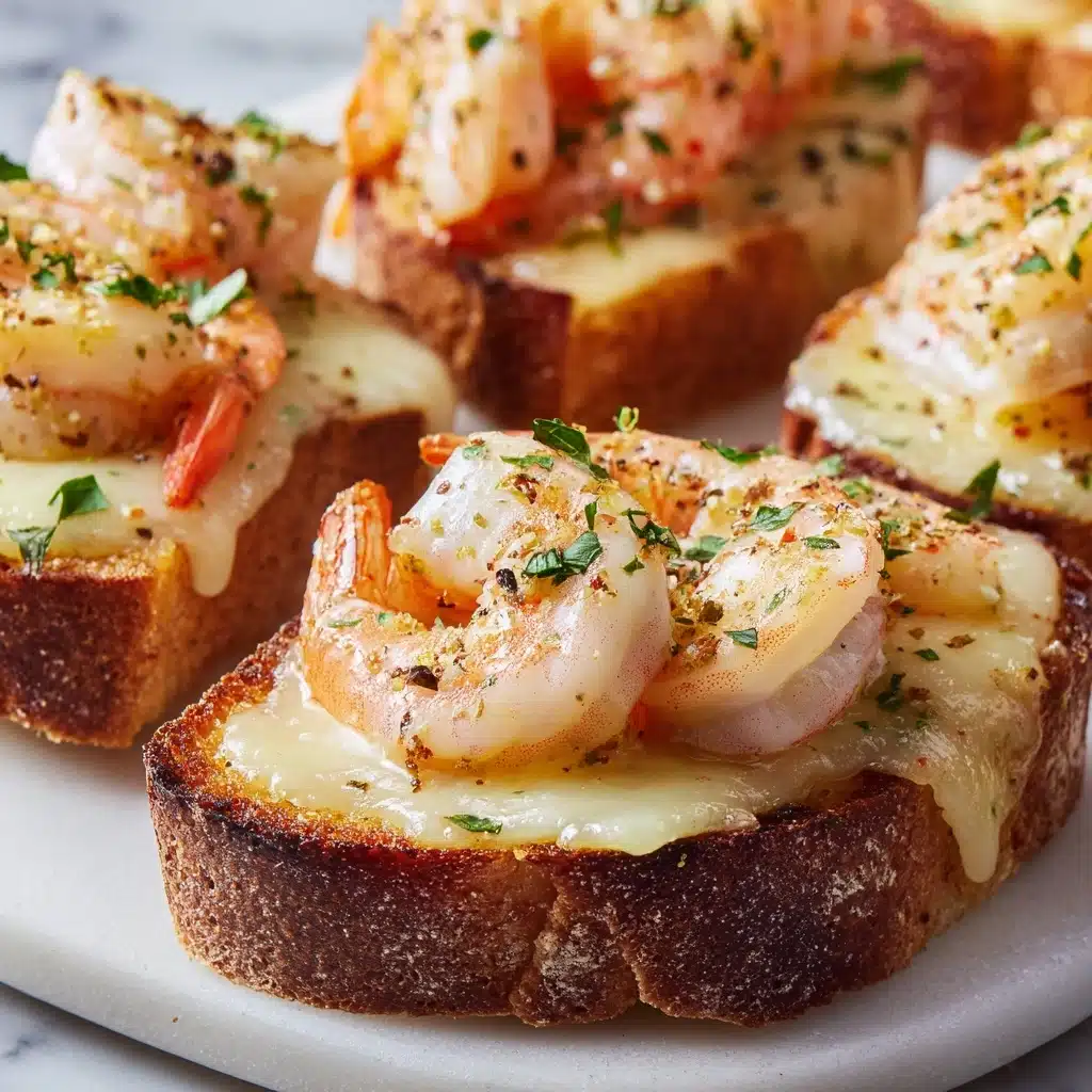 Cheesy Shrimp Toast Recipe - Recipe Image