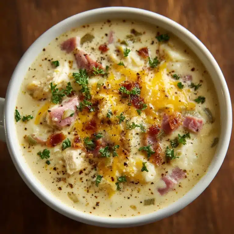 Chicken Cordon Bleu Soup Recipe