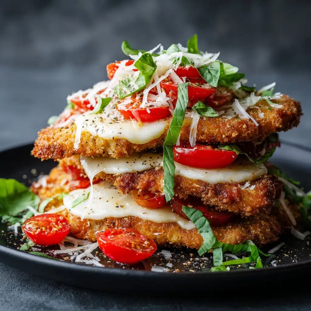 Crispy Chicken Caprese Recipe
