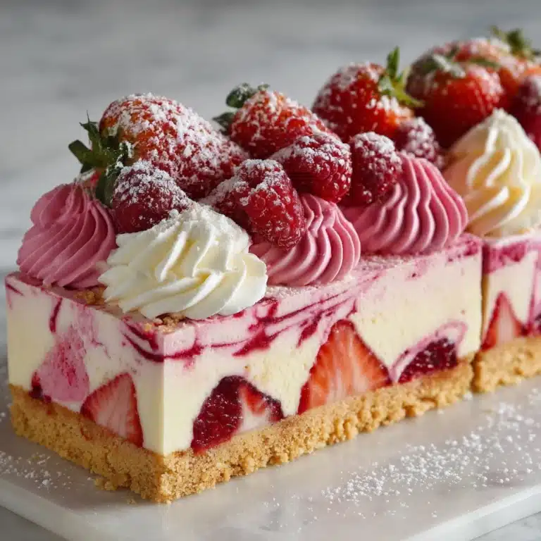 Iced VoVo Strawberry Slice Recipe