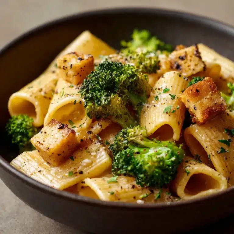 Broccoli Cheese Pasta Dinner Recipe