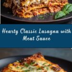 Classic Lasagna with Meat Sauce Recipe