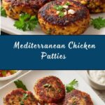 Mediterranean Chicken Patties Recipe