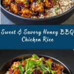 Honey BBQ Chicken Rice Recipe