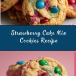 Strawberry Cake Mix Cookies Recipe