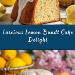 Lemon Bundt Cake Recipe