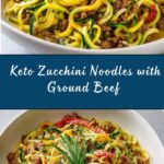 Keto Zucchini Noodles with Ground Beef Recipe