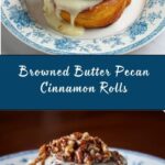 Browned Butter Frosted Pecan Cinnamon Rolls Recipe