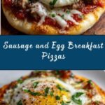Sausage and Egg Breakfast Pizzas Recipe
