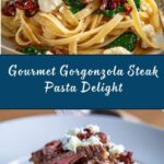 Creamy Gorgonzola Steak Pasta Recipe
