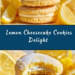 Lemon Cheesecake Cookies Recipe