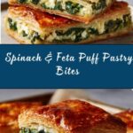 Spinach & Feta Puff Pastry Bites Recipe