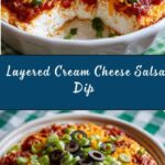 Layered Cream Cheese and Salsa Dip Recipe