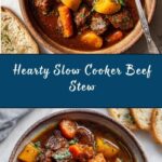 Slow Cooker Beef Stew Recipe