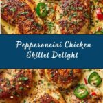 Creamy Pepperoncini Chicken Skillet Recipe