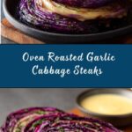 Oven Roasted Garlic Cabbage Steaks Recipe