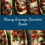 Sausage Zucchini Boats Recipe