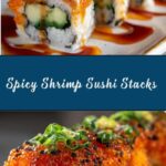 Spicy Shrimp Sushi Stacks Recipe