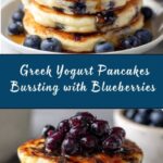 Greek Yogurt Pancakes with Blueberries Recipe
