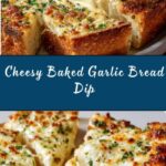 Baked Garlic Bread Dip Recipe