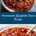 Homemade Spaghetti Sauce Bliss Recipe