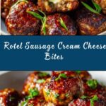 Rotel Spiced Sausage & Cream Cheese Bites Recipe