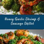 Honey Garlic Shrimp, Sausage & Broccoli Recipe