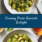 Creamy Pesto Gnocchi for Two Recipe