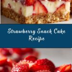 Strawberry Snack Cake Recipe