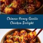 Crispy Chinese Honey Garlic Chicken Recipe