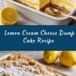 Lemon Cream Cheese Dump Cake Recipe