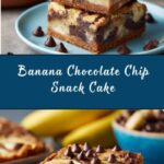 Banana Chocolate Chip Snack Cake Recipe