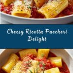 Ricotta Paccheri Recipe