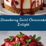 Strawberry Swirl Cheesecake Recipe