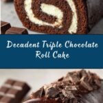 Triple Chocolate Roll Cake Recipe