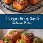 Air Fryer Honey Garlic Salmon Bites Recipe