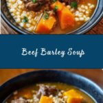 Easy Beef Barley Soup Recipe