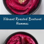 Roasted Beetroot Hummus Recipe
