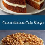 Carrot Walnut Cake Recipe