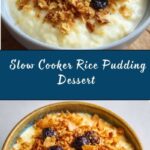 Slow Cooker Rice Pudding Dessert Recipe