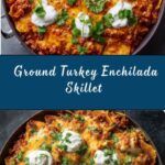 Ground Turkey Enchilada Skillet Recipe