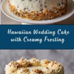 Hawaiian Wedding Cake with Whipped Cream Cheese Frosting Recipe